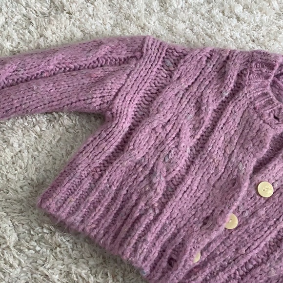 New urban outfitters crop knit buttoned cardigan - Picture 3 of 4